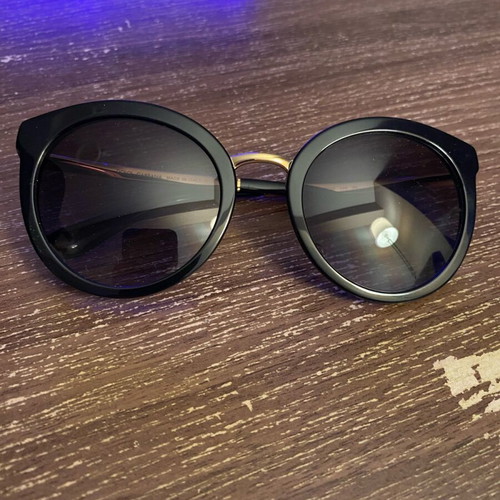 Dolce & Gabbana black sunglasses with case, like new