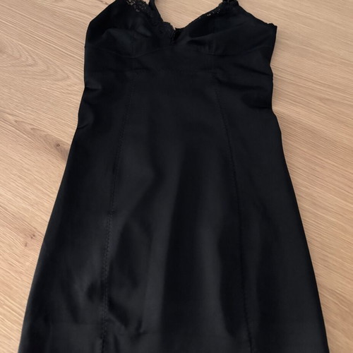 H&M Elastic Shapewear Dress bodysuit like new, small, black