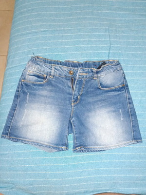 Zara Kids denim shorts like new, size 152 cm, blue