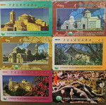 Italian and Cypriot phone cards used in excellent condition