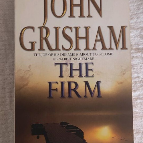 John Grisham The Firm used with yellowed pages