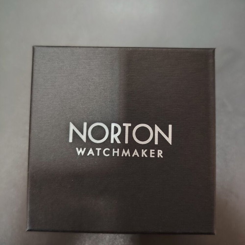 Norton Watchmaker automatic wristwatch, black