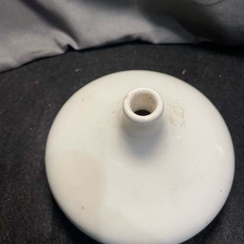 Porcelain container like new, handmade vintage small