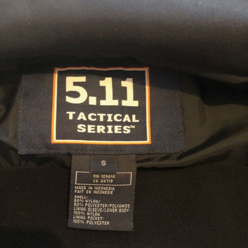 5.11 Tactical Soft Shell Jacket used, black, size S to M