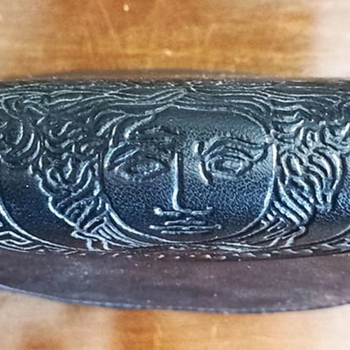 Versace Classic Collectible Coin Wallet With Medusa Stamp