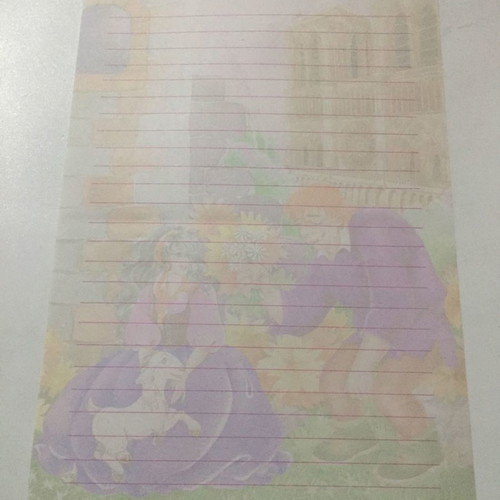 Correspondence glue used