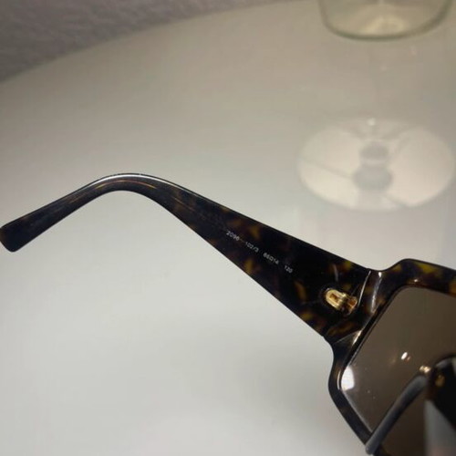 Salvatore Ferragamo vintage sunglasses used, brown