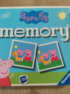 Peppa Pig Memory Board Game like new