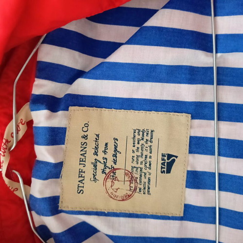 Staff Jeans and Co. women's windbreaker like new, red, size M