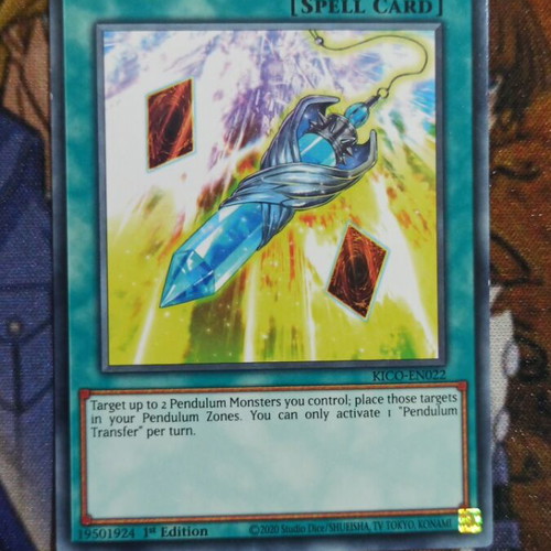 Pendulum Transfer Normal Spell card like new