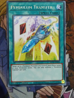 Pendulum Transfer Normal Spell card like new