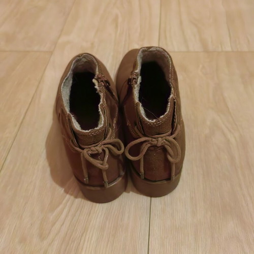 Women's ankle boots size 37 used, brown