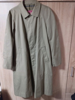 Men's classic English trench coat XL like new, beige