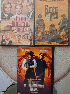 Western movie collection like new with Warlock, Once Upon a Time in the West, Wild Wild West