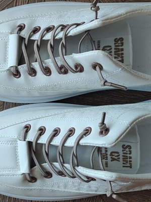 Sneakers new, beige, size 44.5, casual style