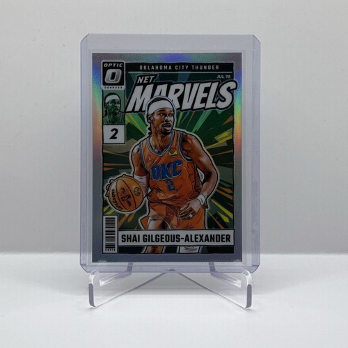 2024-25 Donruss Optic Basketball Shai Gilgeous-Alexander Net Marvels Silver Prizm like new