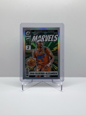 2024-25 Donruss Optic Basketball Shai Gilgeous-Alexander Net Marvels Silver Prizm like new