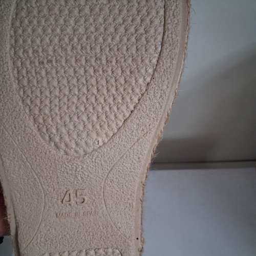 Men's beige loafers size 45 new
