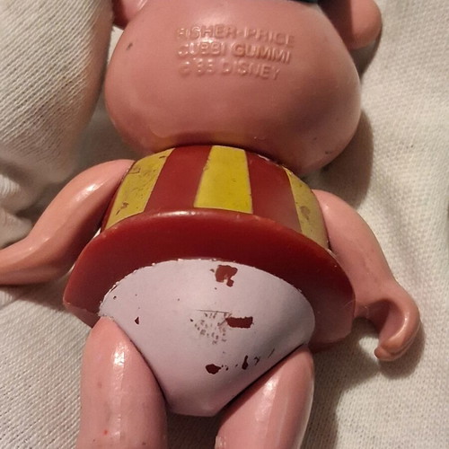 Disney Cubbi Gummi vintage toy 1985 used Fischer Price