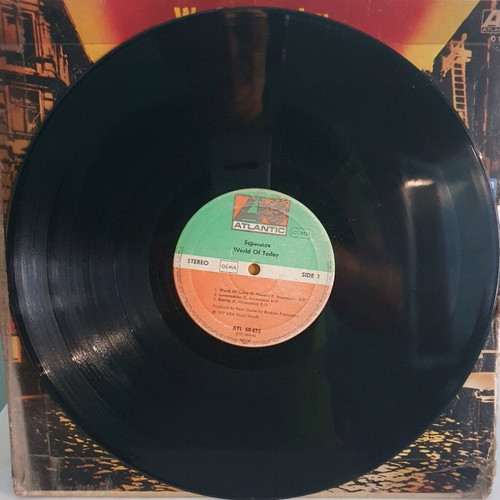 Supermax vinyl record used, World of Today, rock