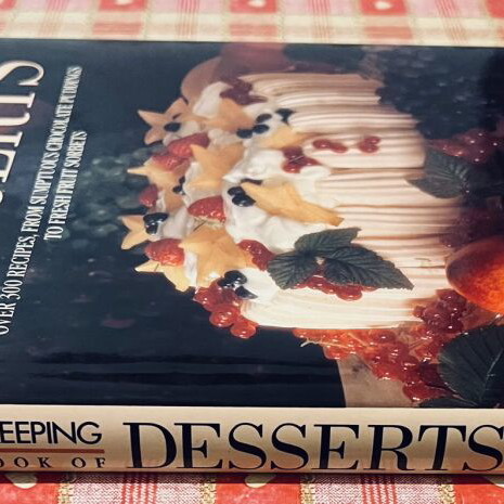 Good Housekeeping Complete Book of Desserts cookbook like new