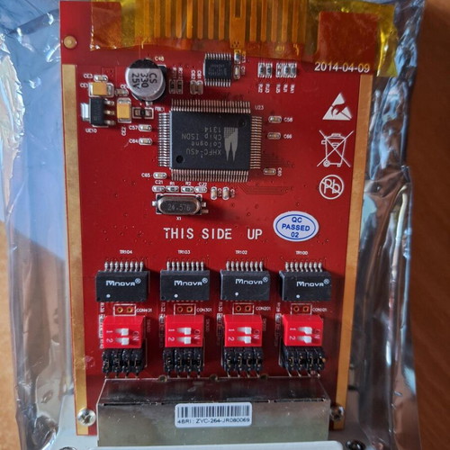 Zycoo module 4BRI ver1 for telephone system new