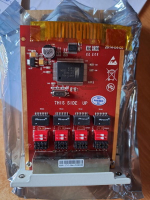 Zycoo module 4BRI ver1 for telephone system new
