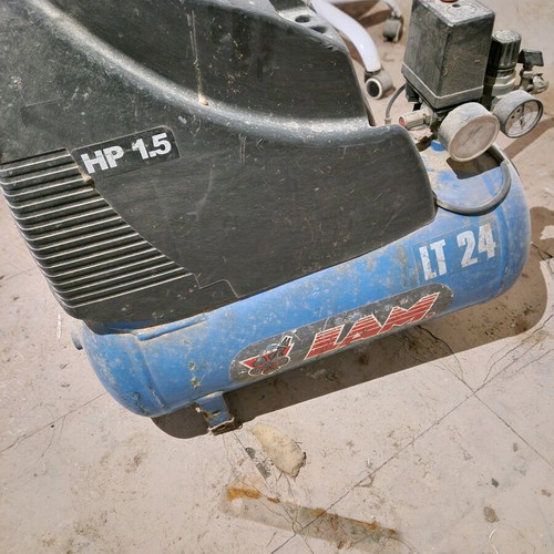 Fiac Pole Position 24LT Air Compressor used, 1.5HP oil-less