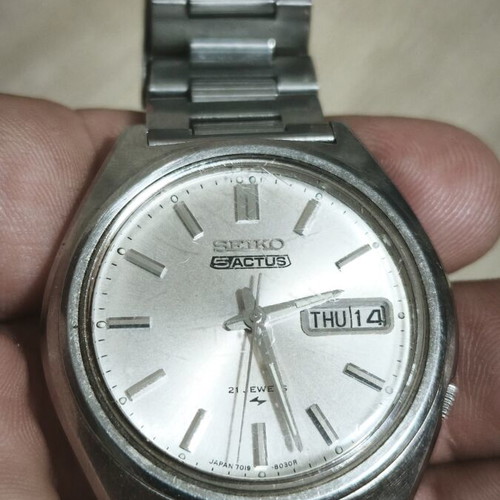Seiko Actus 21 Jewels Automatic vintage watch