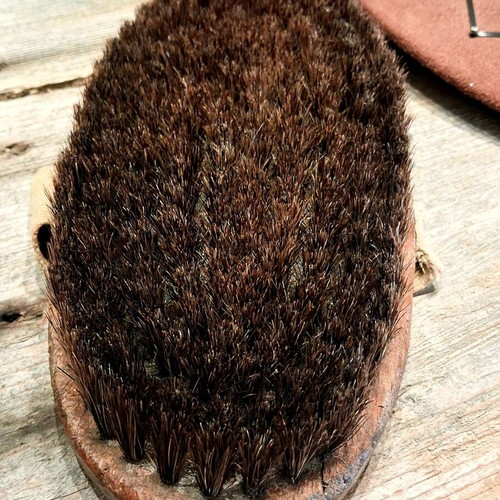 Collectible horse grooming brush 1930
