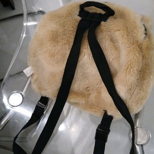 Backpack plush teddy bear like new