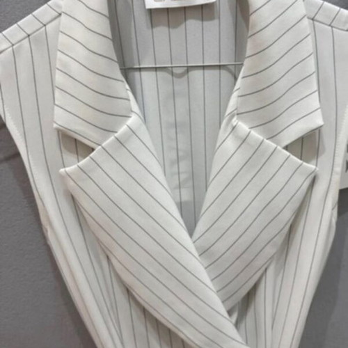 Enzzo one-piece jumpsuit like new, size S, black and white