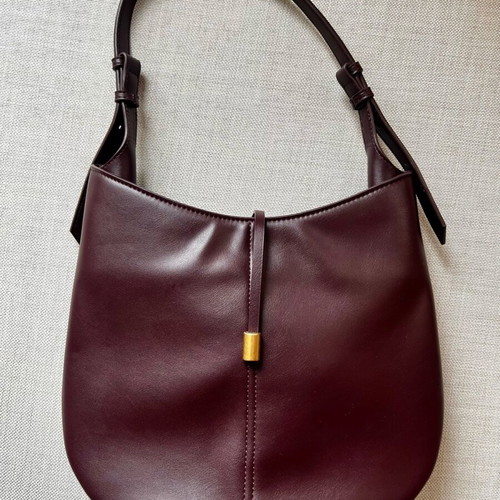 Zara shoulder bag aubergine like new