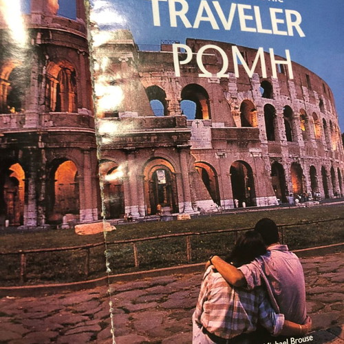 Ρώμη Traveler National Geographic βιβλίο μεταχειρισμένο, ελληνικά