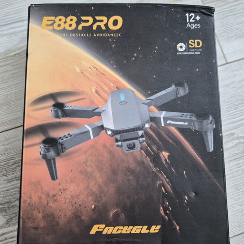 E88 PRO foldable drone with camera, new