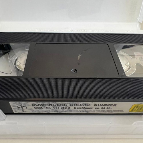 VHS video cassette like new in German