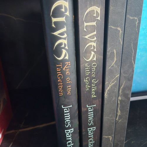 Elves Series Books 1 & 2 by James Barclay, like new