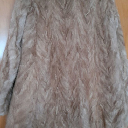 Caramel gold mink fur jacket like new