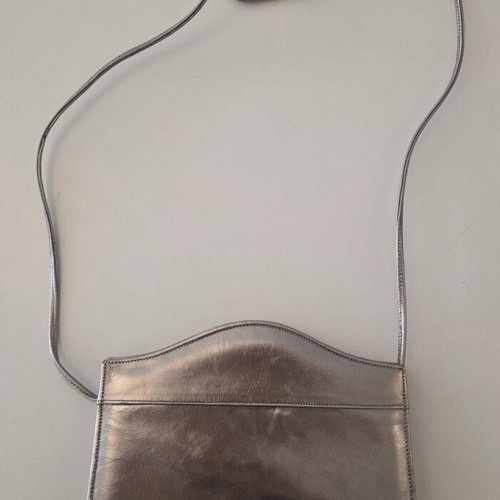 Jacques Vert Metallic Silver Crossbody Bag used
