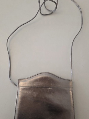 Jacques Vert Metallic Silver Crossbody Bag used