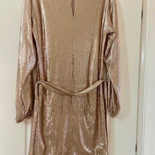 BSB Gold sequin dress like new, size 40