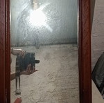 Καθρέπτης σαν καινούργιος, κατασκευασμένος από μαραγκό