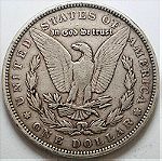  1887 Morgan Dollars Early Silver Dollars.