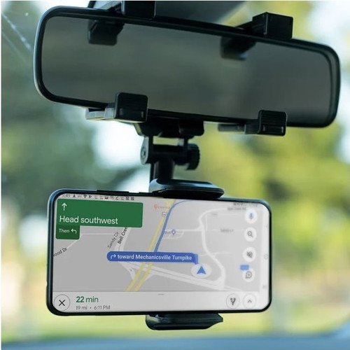 Car rearview mirror phone holder like new