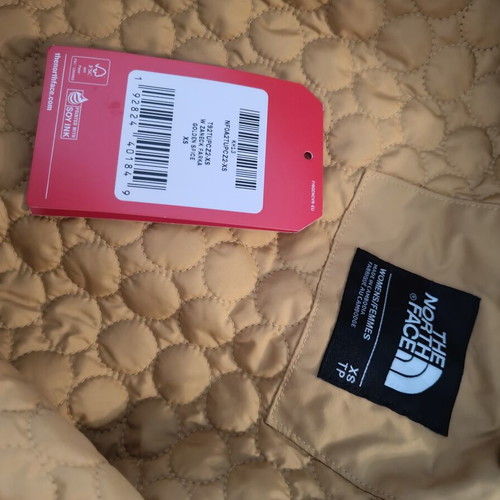 The North Face jacket XS yellow like new