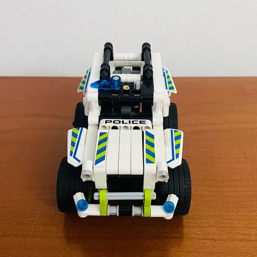 Lego Technic 42047 Police Interceptor like new with pull-back