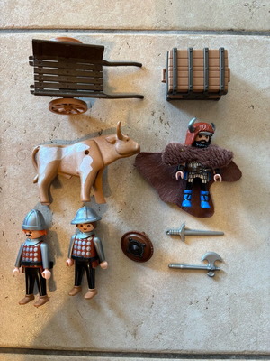 Playmobil Ιππότες με αγελάδα μεταχειρισμένο πακέτο