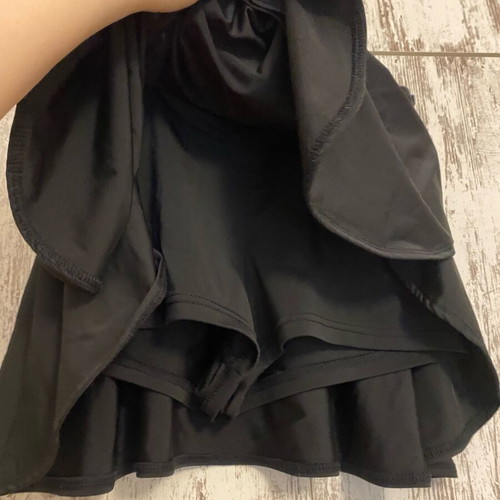 Black Tennis Skort with Built-In Shorts like new