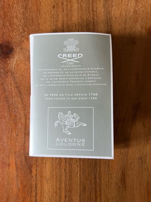 Creed Aventus Cologne tester 1.5 ml new, authentic
