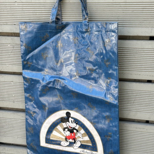 Disney Mickey Mouse Classic vintage shopping bag, blue